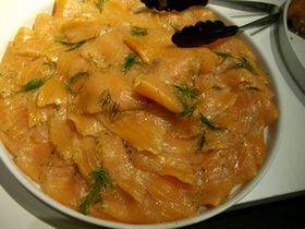 スモークサーモンだったかな？